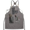 Tablier coiffeur homme gris